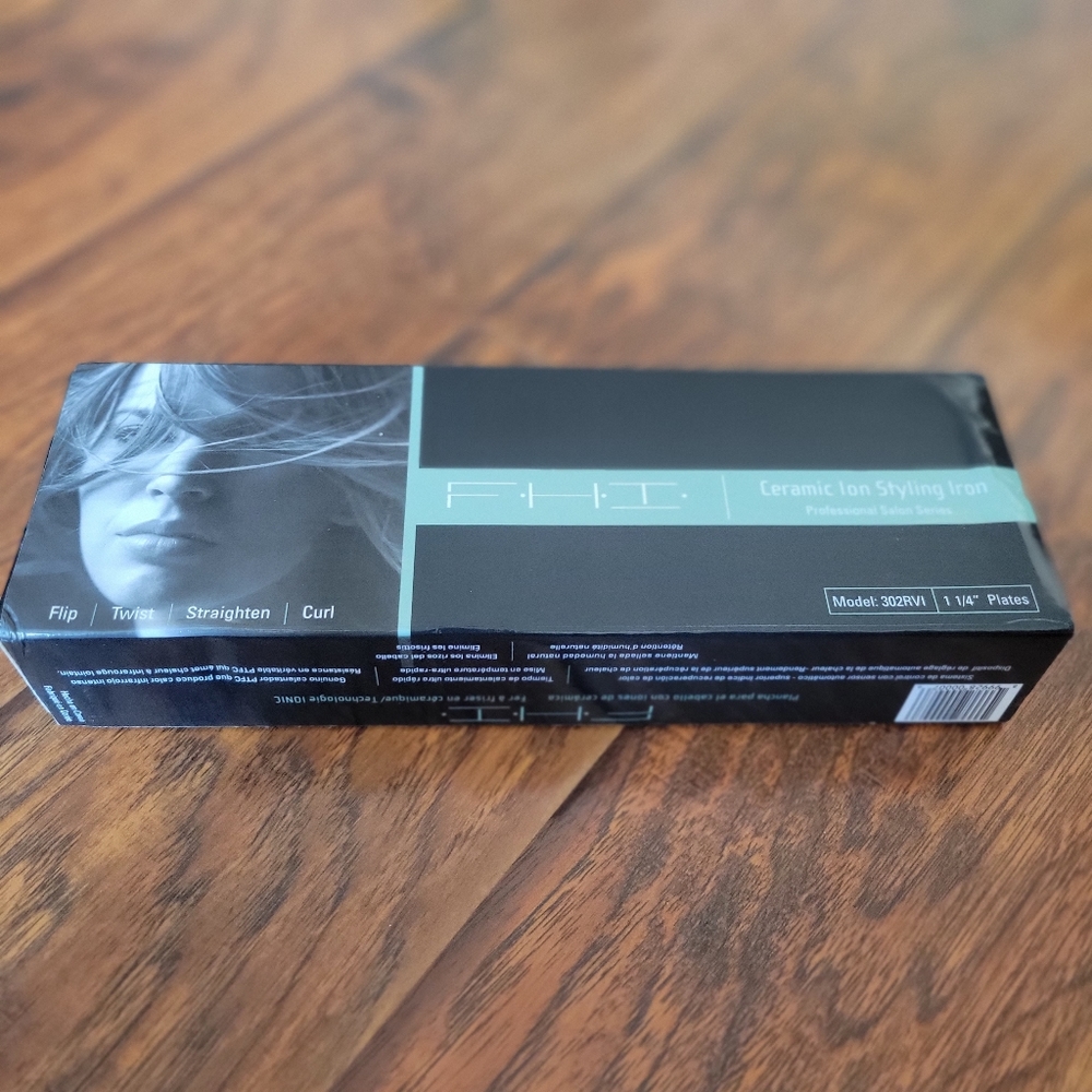 Ceramic ion styling iron